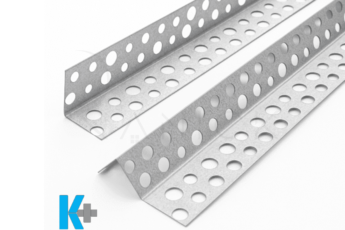 Carboner_Bead-RanickDecor_ir کرنربید گالوانیزه سوراخدار برای دیوار خشک و گچکاری